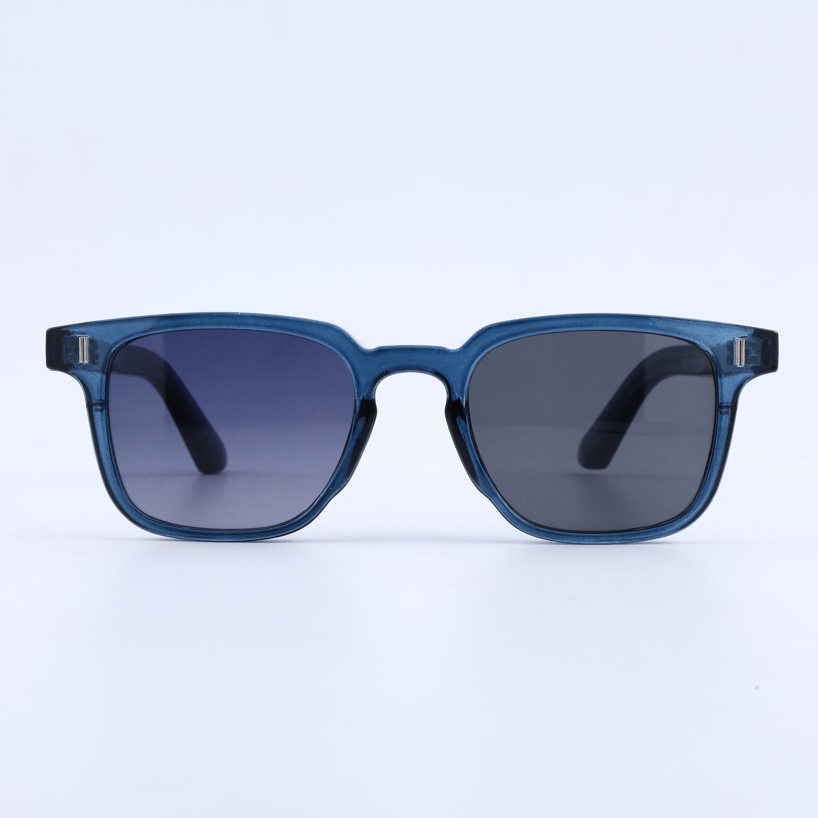 OG Desert Moss | Honey Crystal Square Sunglasses with Deep Green Lenses