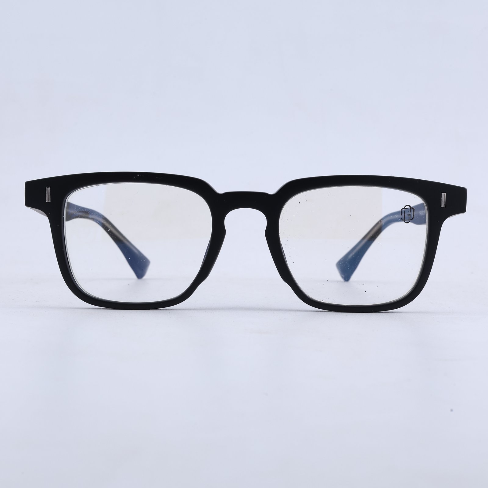 OG Eclipse Sovereign | Luxury Matte Black Optical Frame with Signature Gold Crest