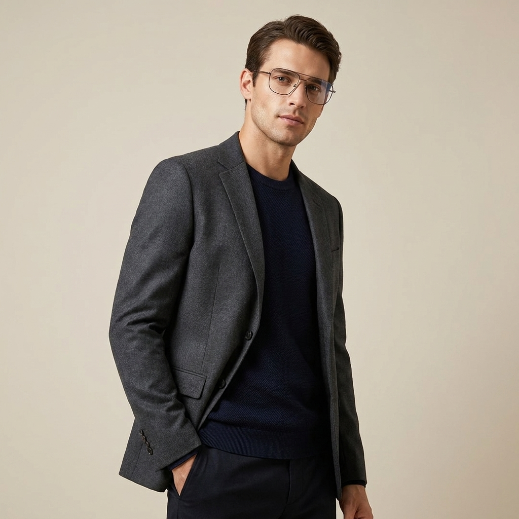 OG Elite Pilot Men’s Eyeglasses | Premium Metal Optical Frame