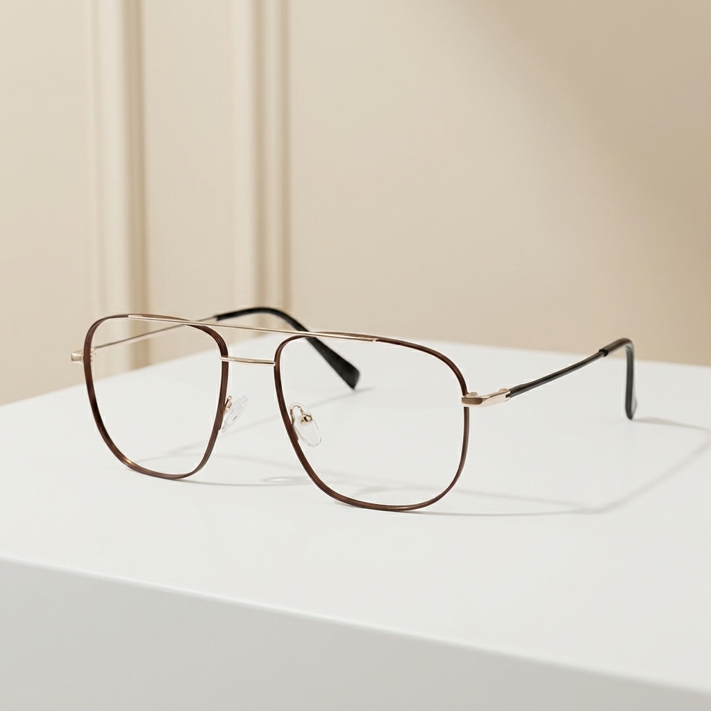 OG Elite Pilot Men’s Eyeglasses | Premium Metal Optical Frame