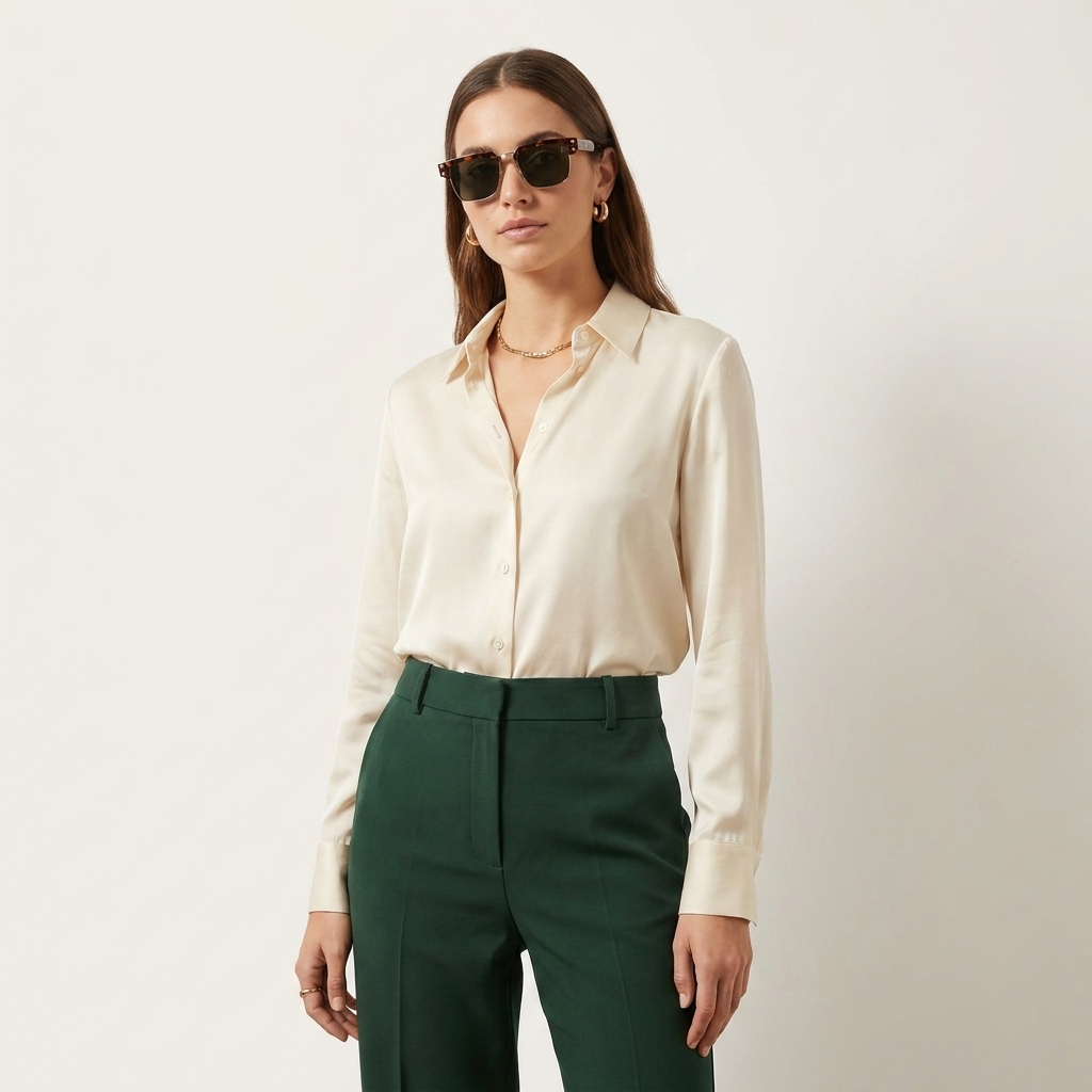 OG Emerald Crest | Green Marble Browline Gradient Sunglasses