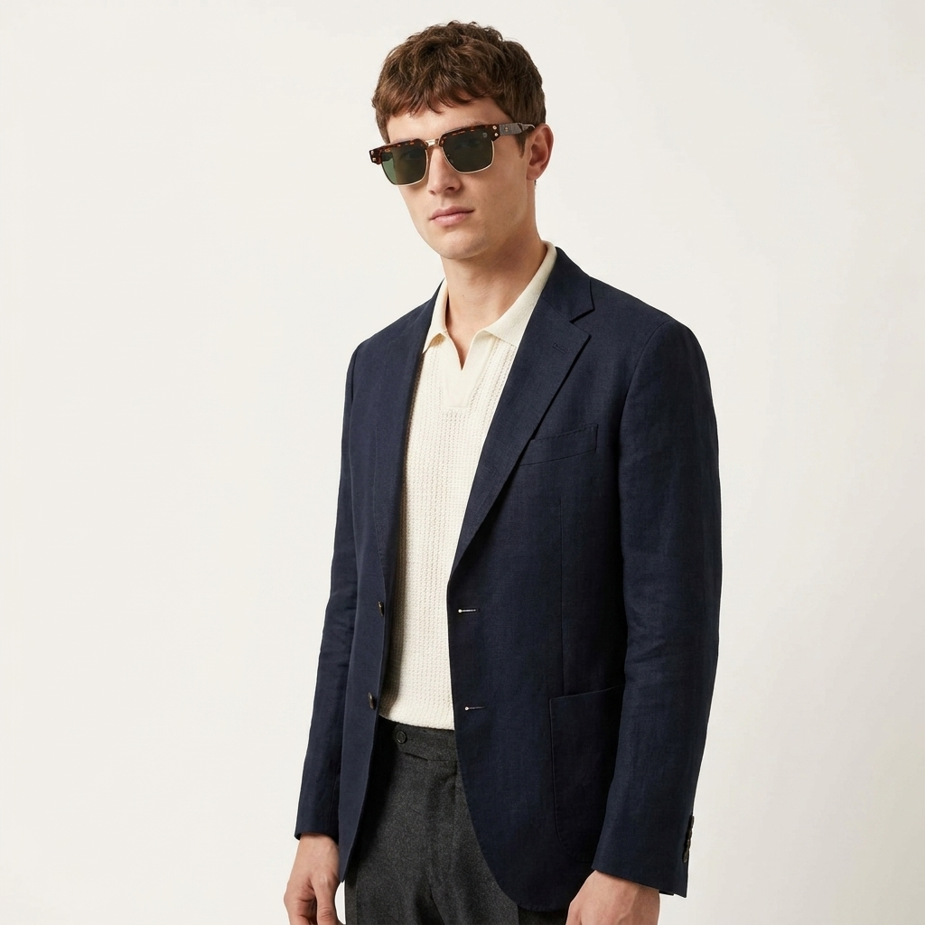 OG Emerald Crest | Green Marble Browline Gradient Sunglasses