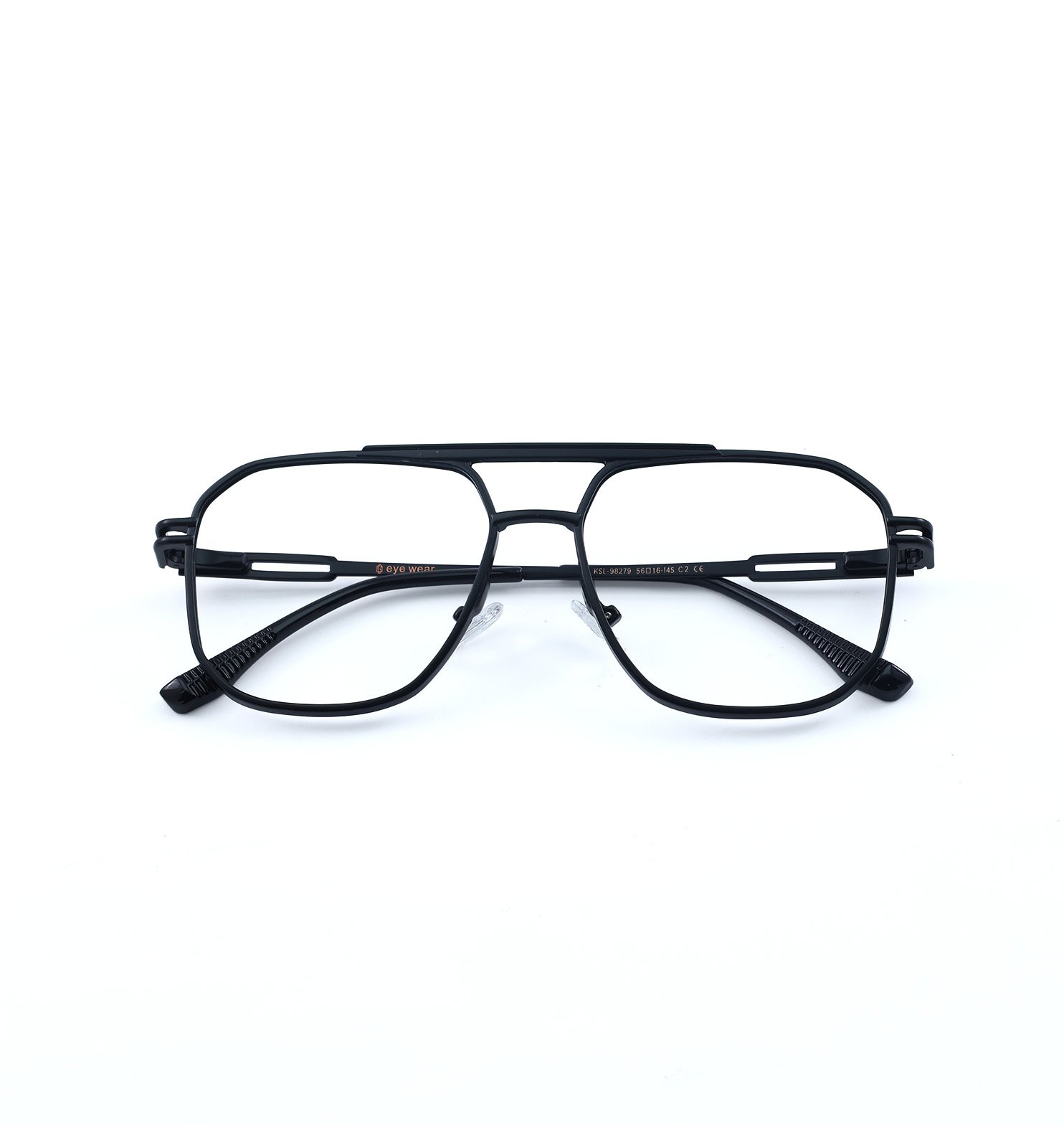 OG Falcon Metal Square Eyeglasses for Men | Premium Full Rim Optical Frame