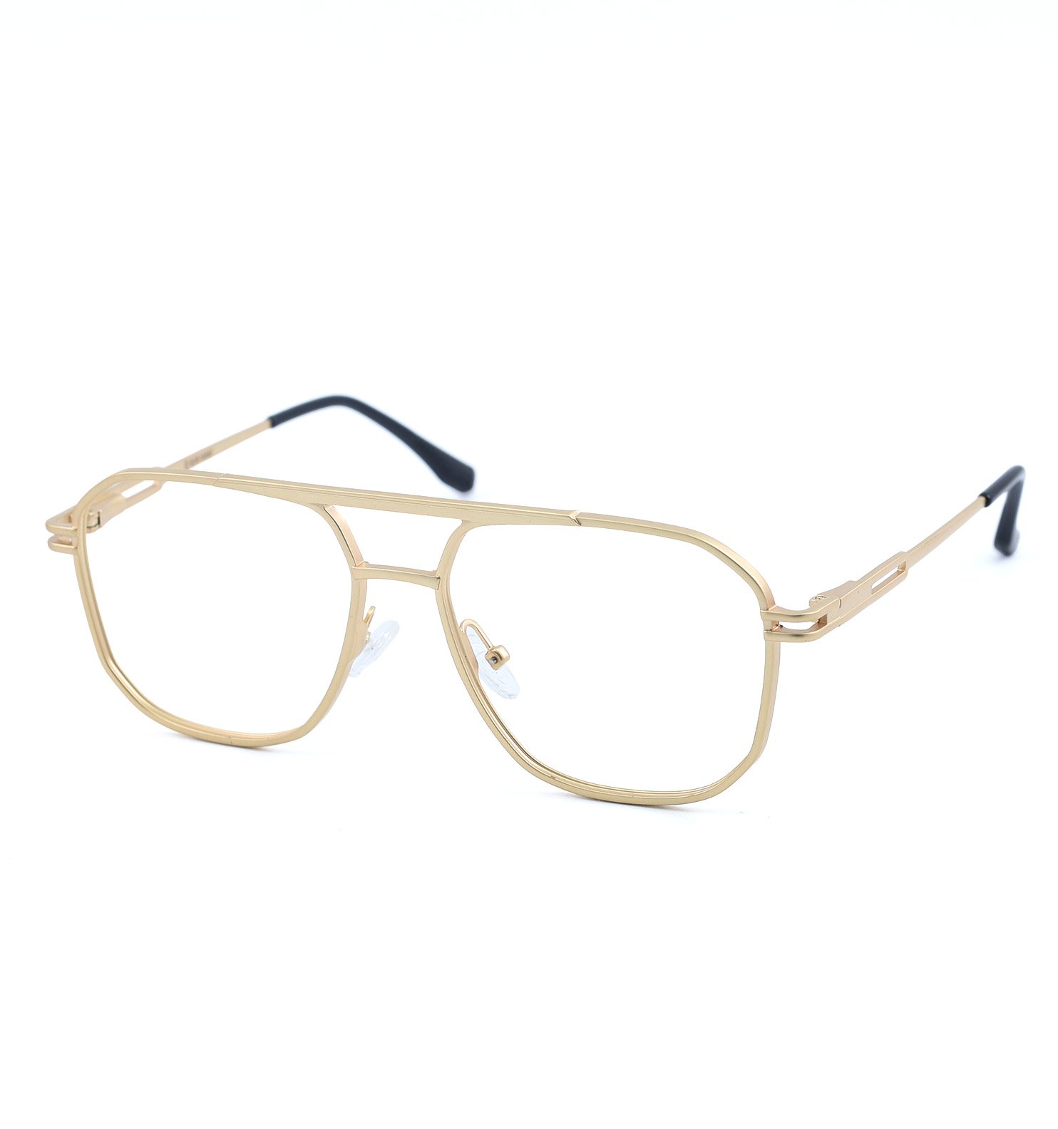 OG Falcon Metal Square Eyeglasses for Men | Premium Full Rim Optical Frame