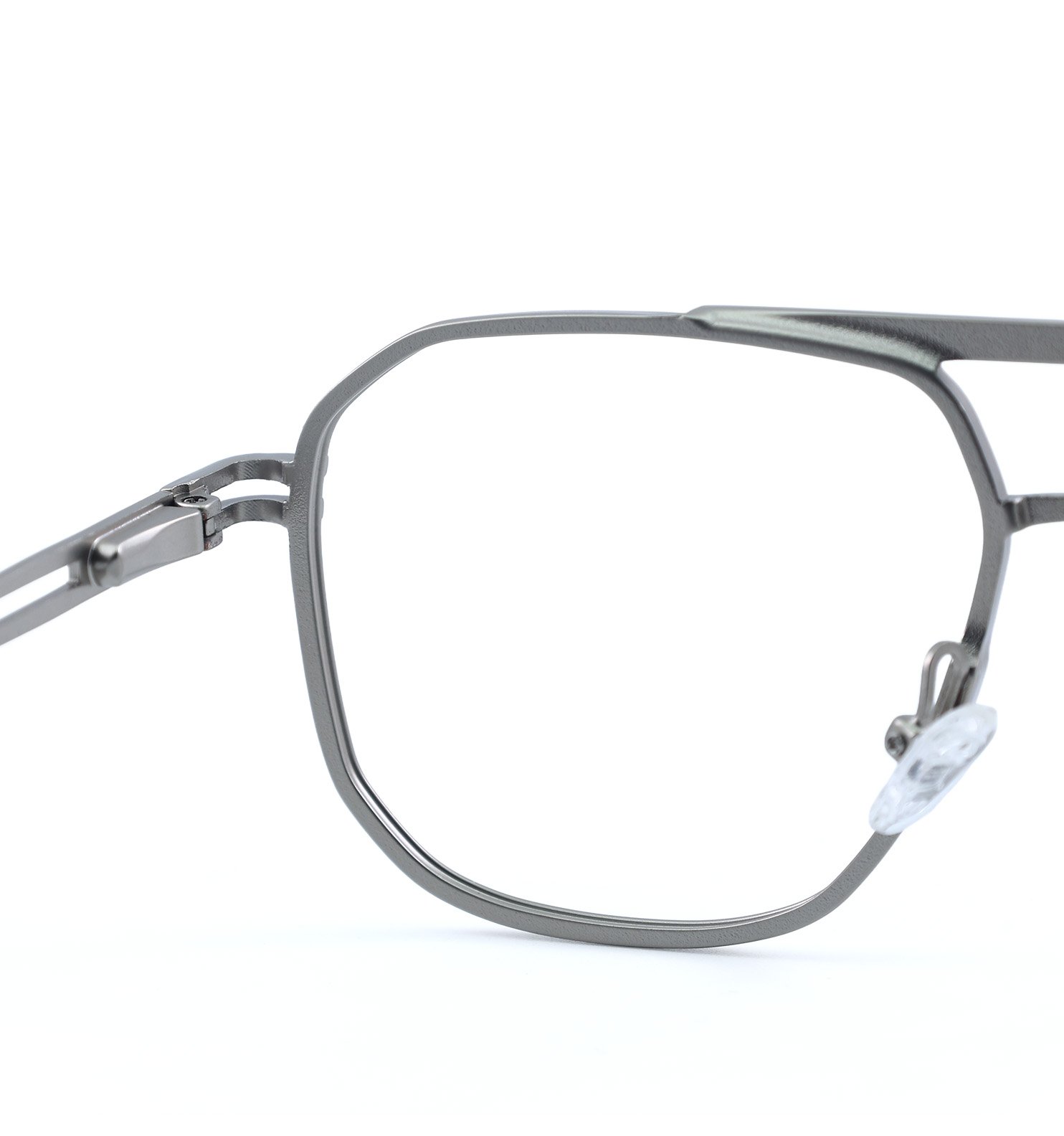 OG Falcon Metal Square Eyeglasses for Men | Premium Full Rim Optical Frame