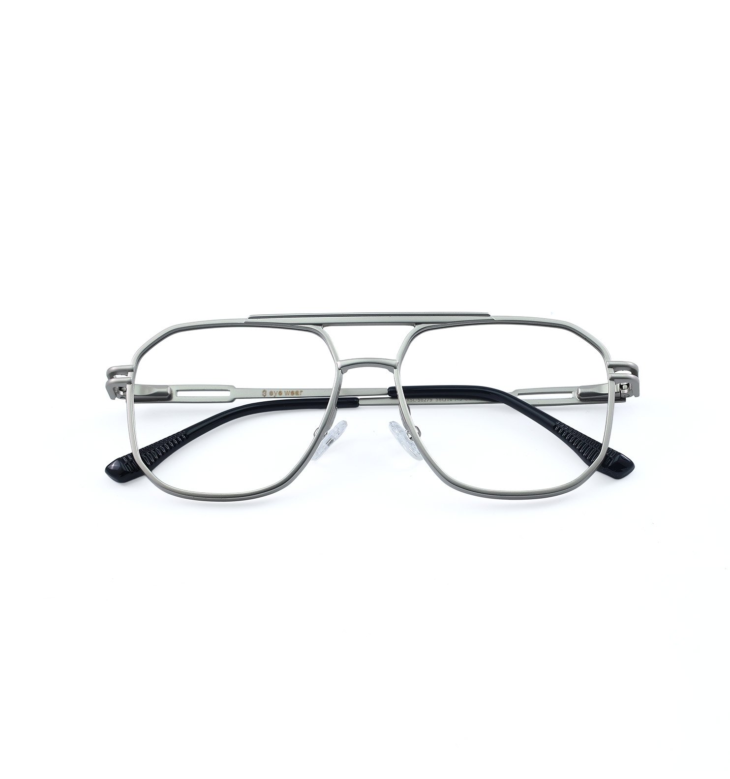OG Falcon Metal Square Eyeglasses for Men | Premium Full Rim Optical Frame