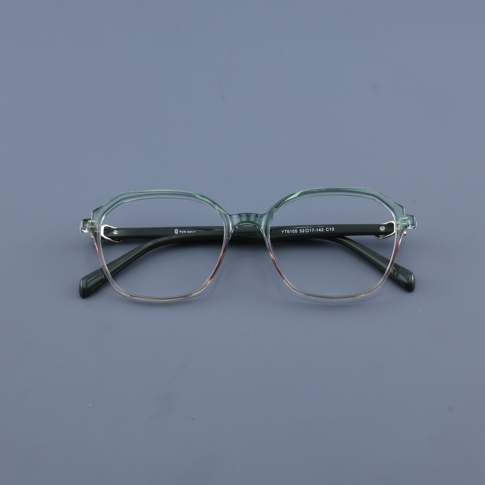 OG Forest Blend | Green Ombre Square Eyeglasses