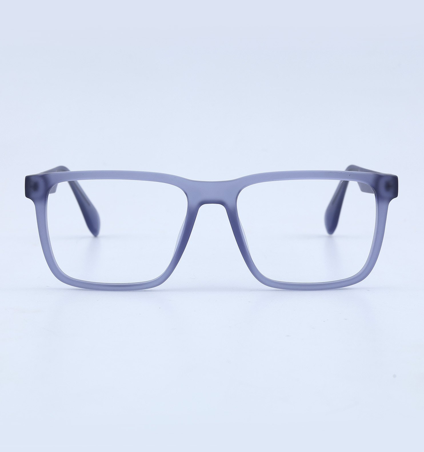 OG Frost Square Full Rim Eyeglasses – Premium Frosted Square Frame for Men