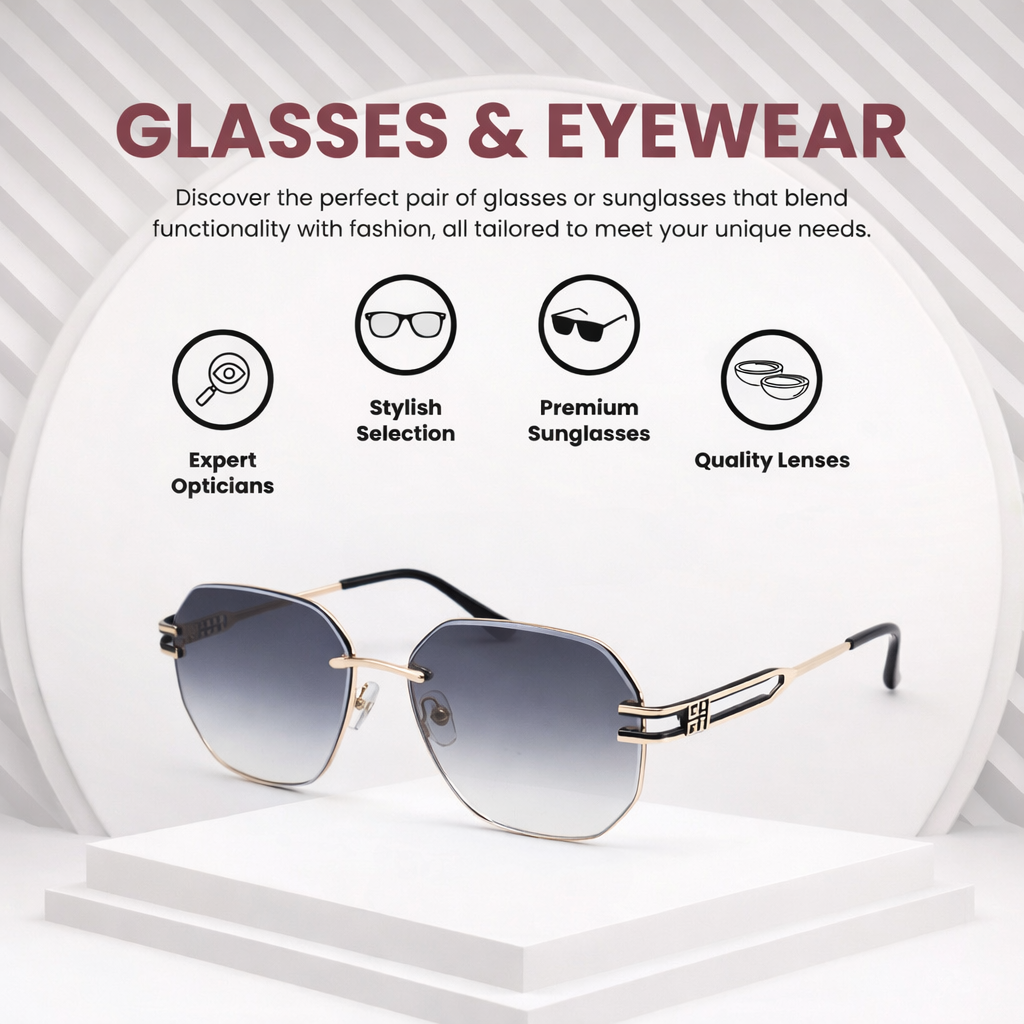 OG Glacier Men’s Full Rim Square Eyeglasses | Modern Optical Frame