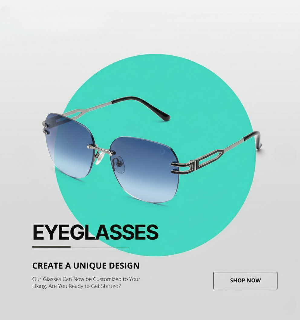 OG Glacier Men’s Full Rim Square Eyeglasses | Modern Optical Frame