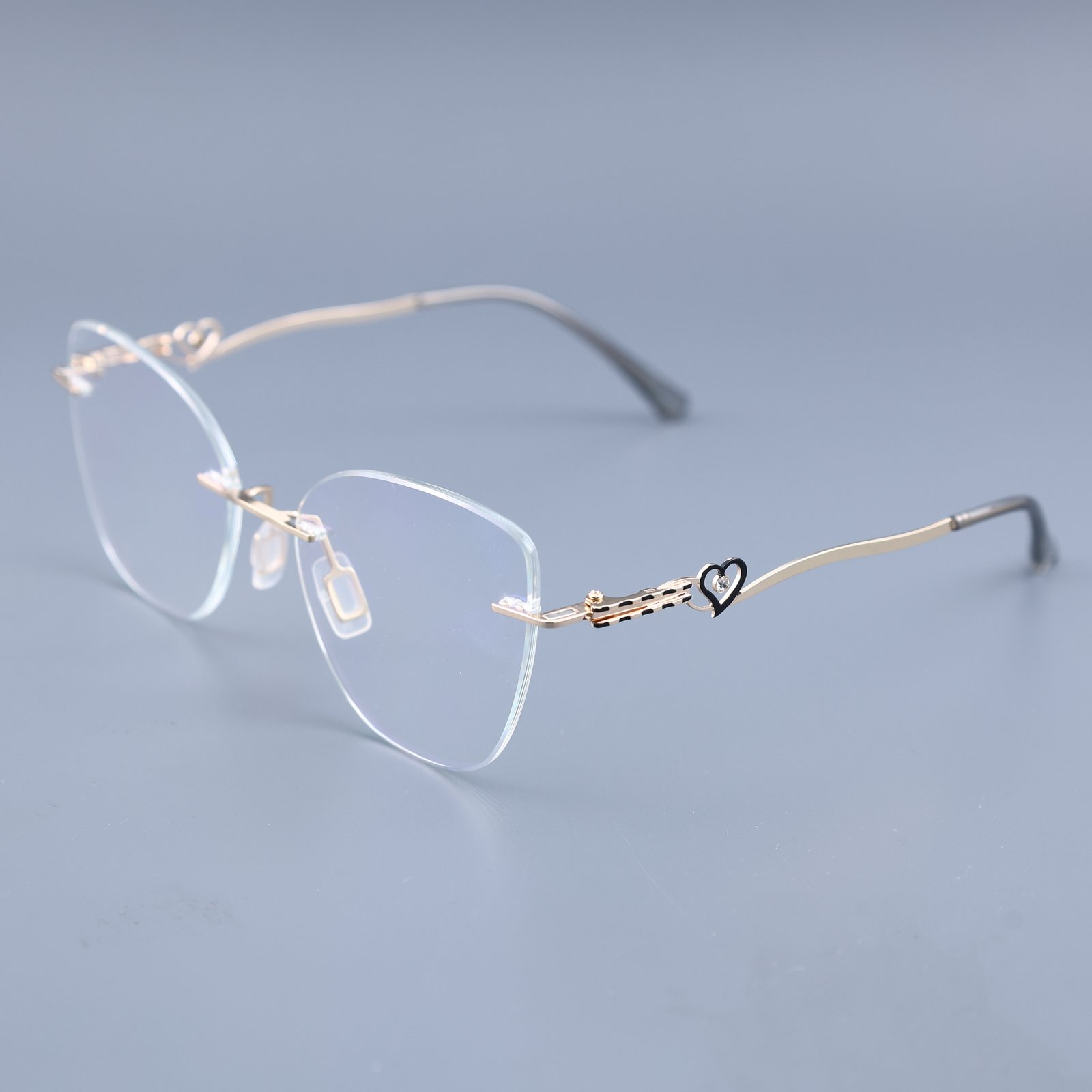 OG Golden Charm | Rimless Butterfly Sunglasses