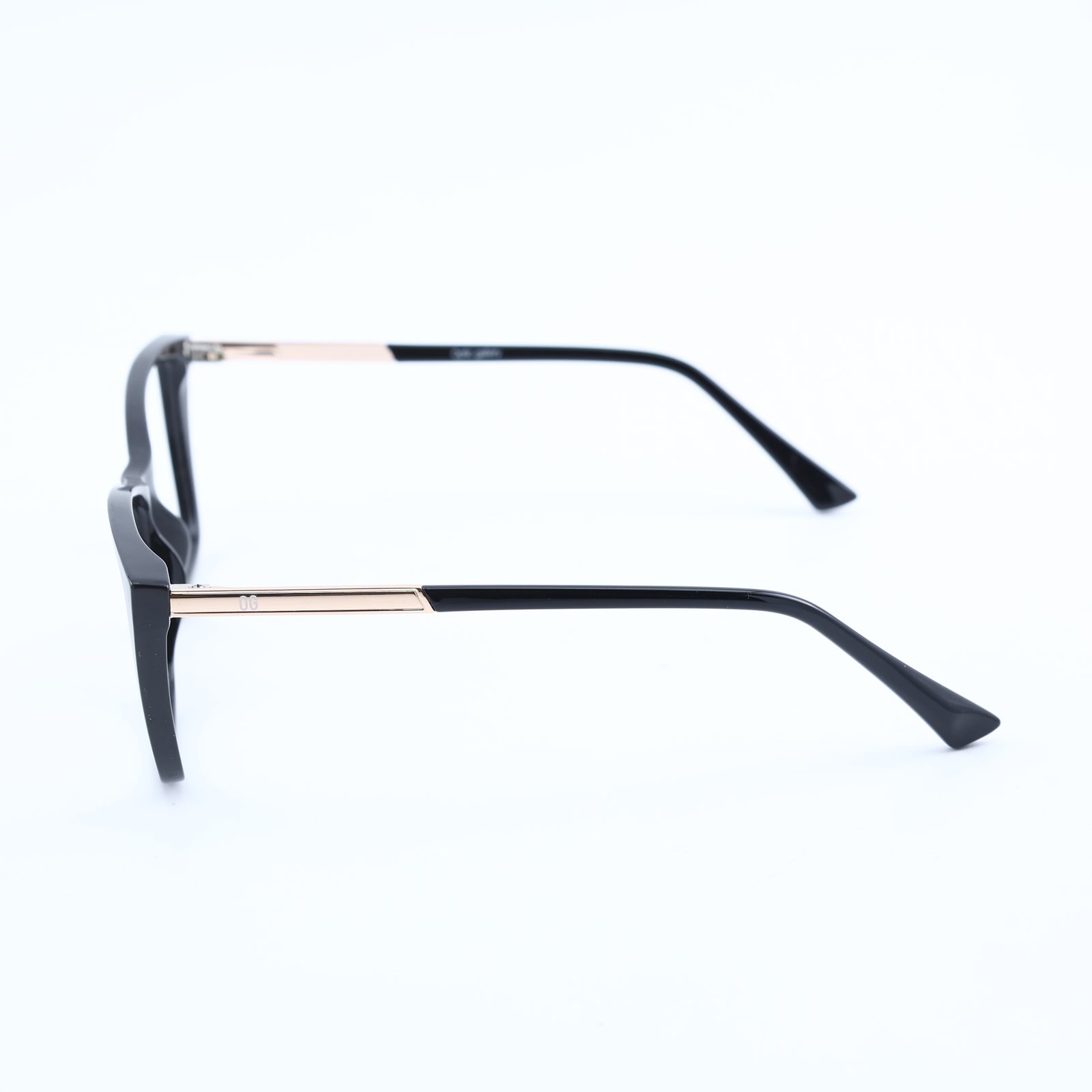 OG Graphite Grace | Black Frame Square Eyeglasses