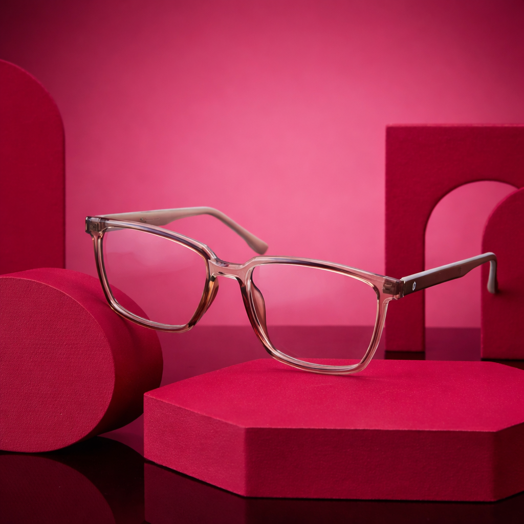 OG Halo Full Rim Square Eyeglasses | Premium Lightweight Square Optical Frame for Men