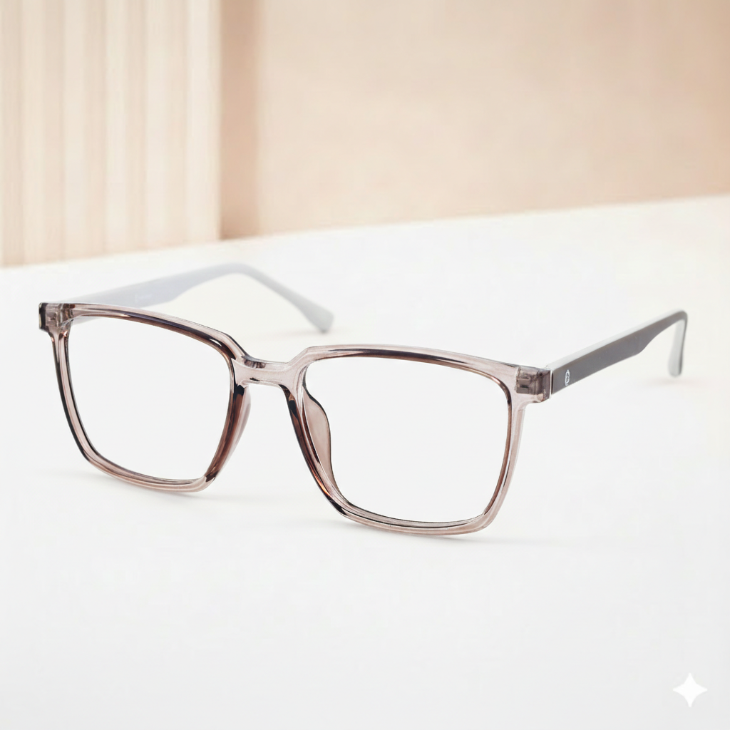 OG Halo Full Rim Square Eyeglasses | Premium Lightweight Square Optical Frame for Men
