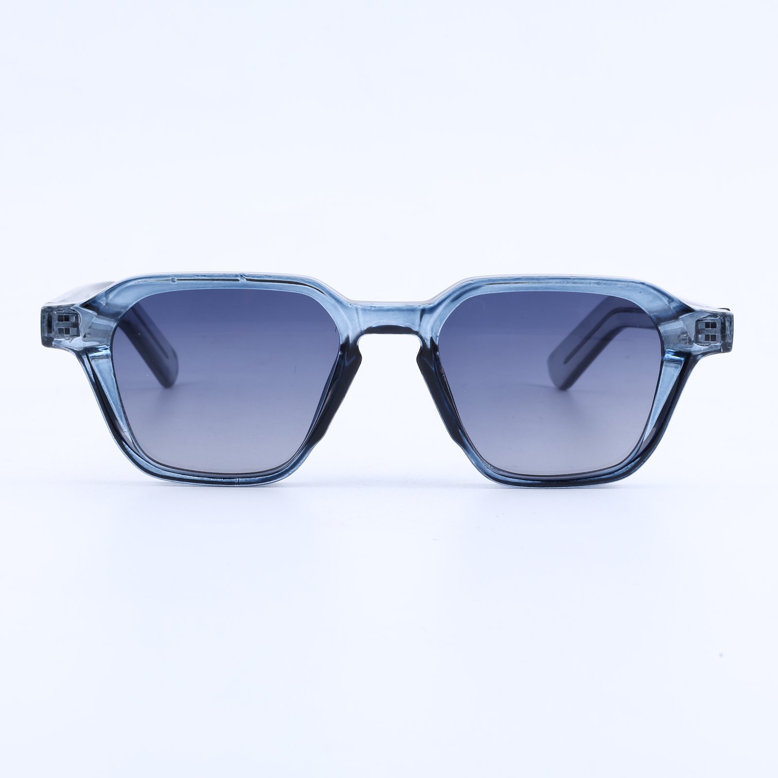 OG Ice Blue Aura | Crystal Square Sunglasses