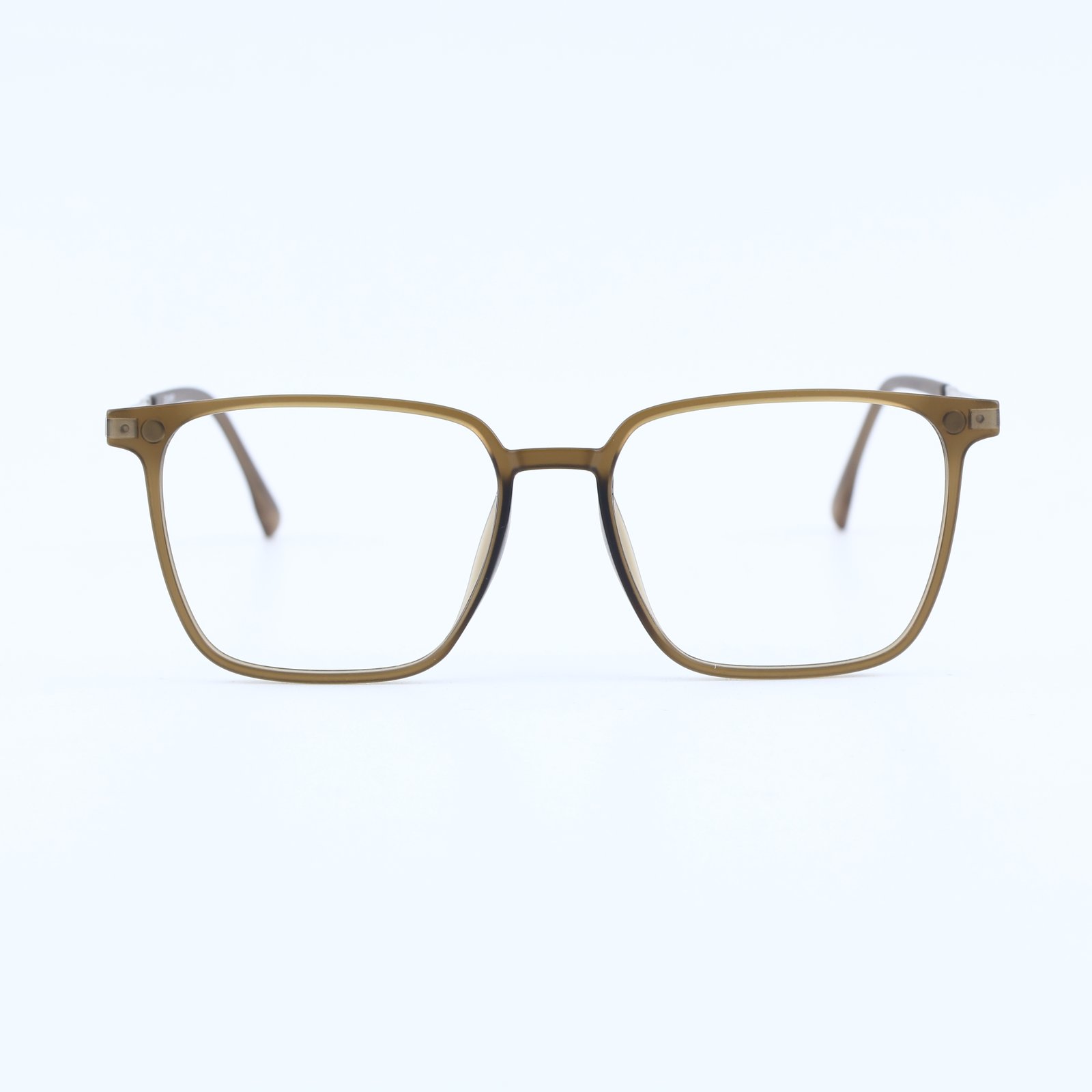 OG Ice Crystal | Clear Frame Square Sunglasses For Men