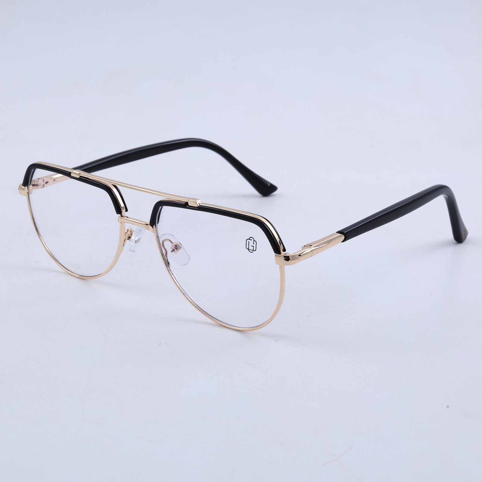 OG Imperial Crest | Luxury Gold & Black Navigator Frame Eyewear