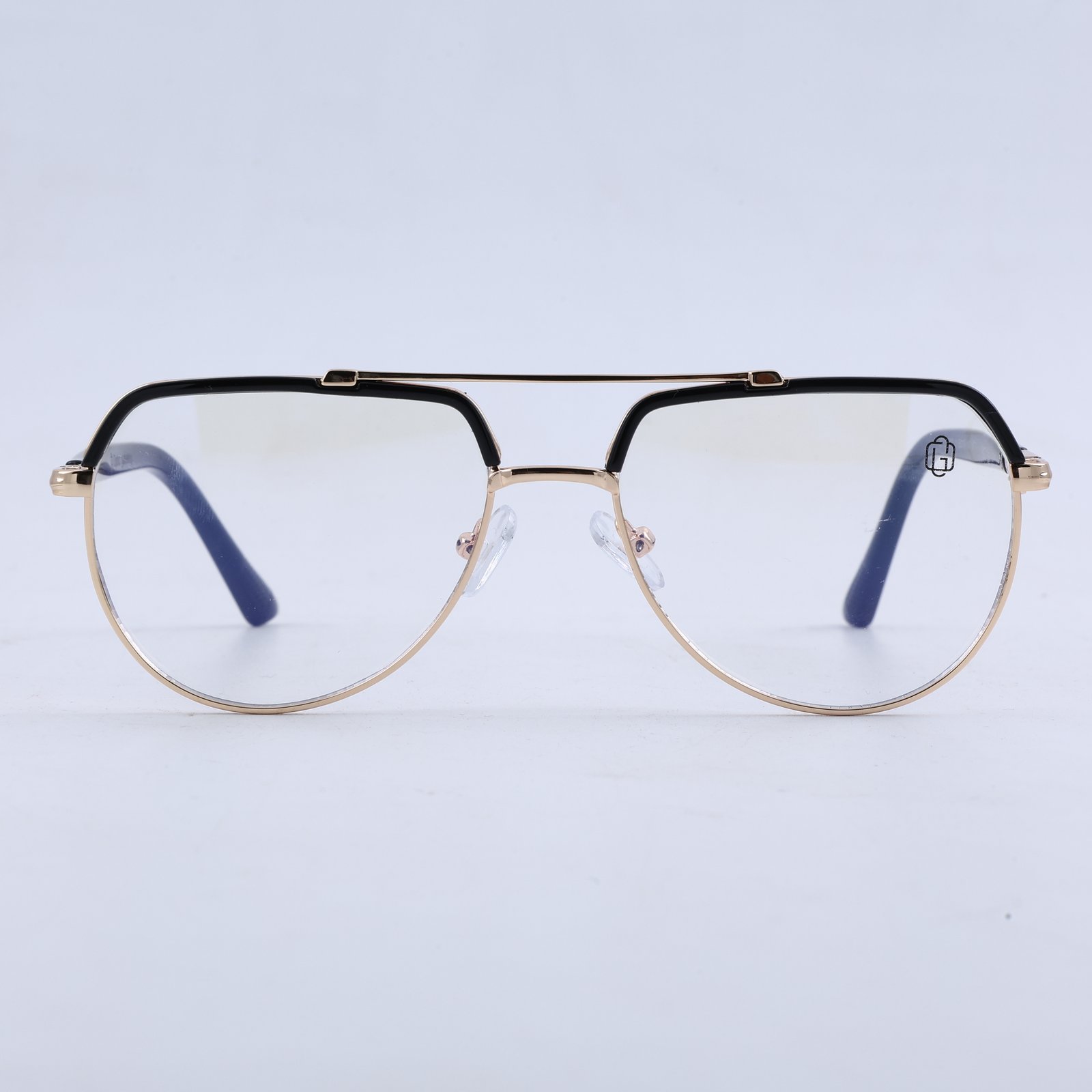 OG Imperial Crest | Luxury Gold & Black Navigator Frame Eyewear