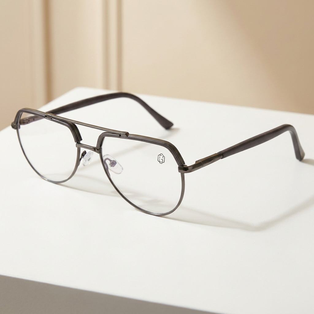 OG Imperial Crest | Luxury Gold & Black Navigator Frame Eyewear