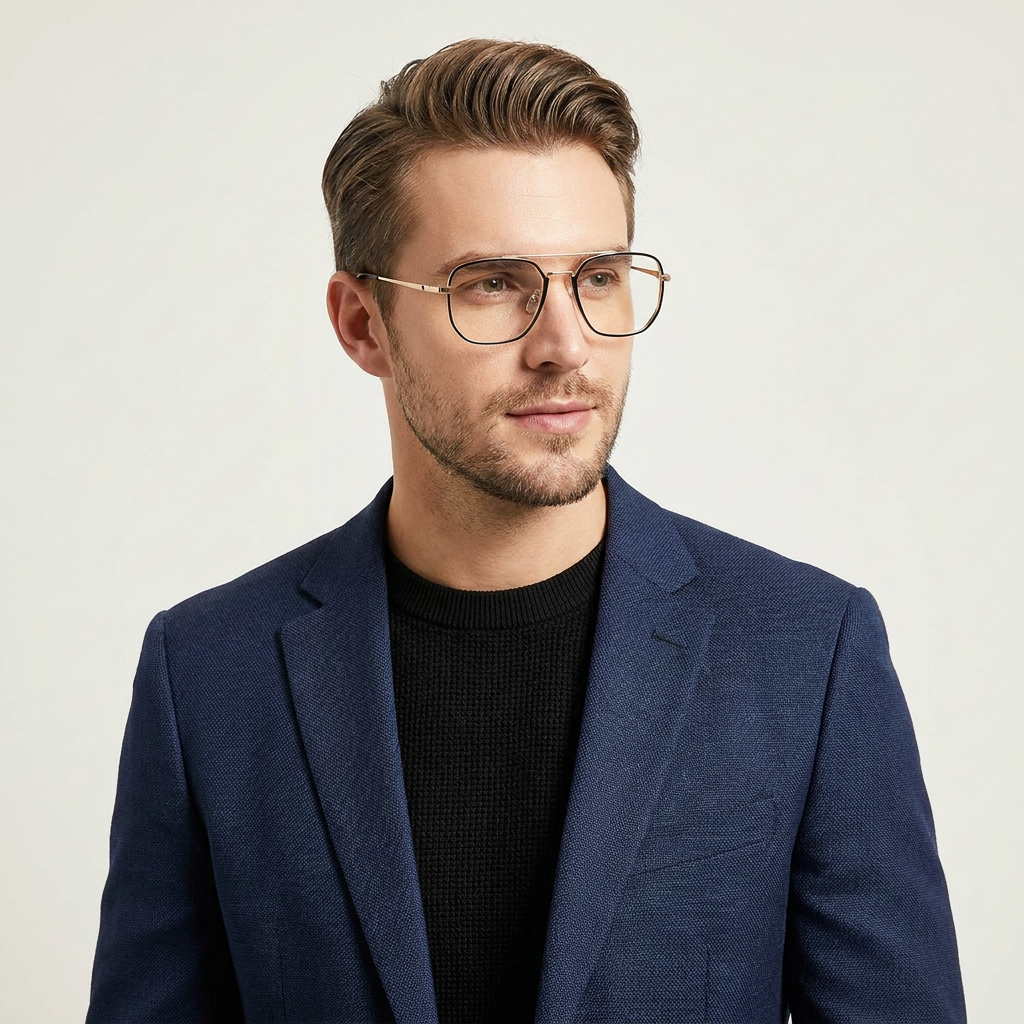 OG Jet Square Eyewear for Men | Premium Square Optical Frame