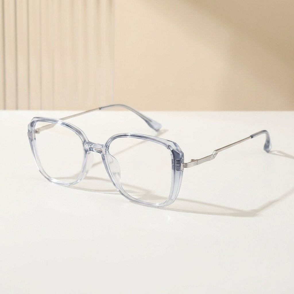 OG Luxe Line | Black & Gold Premium Square Eyeglasses