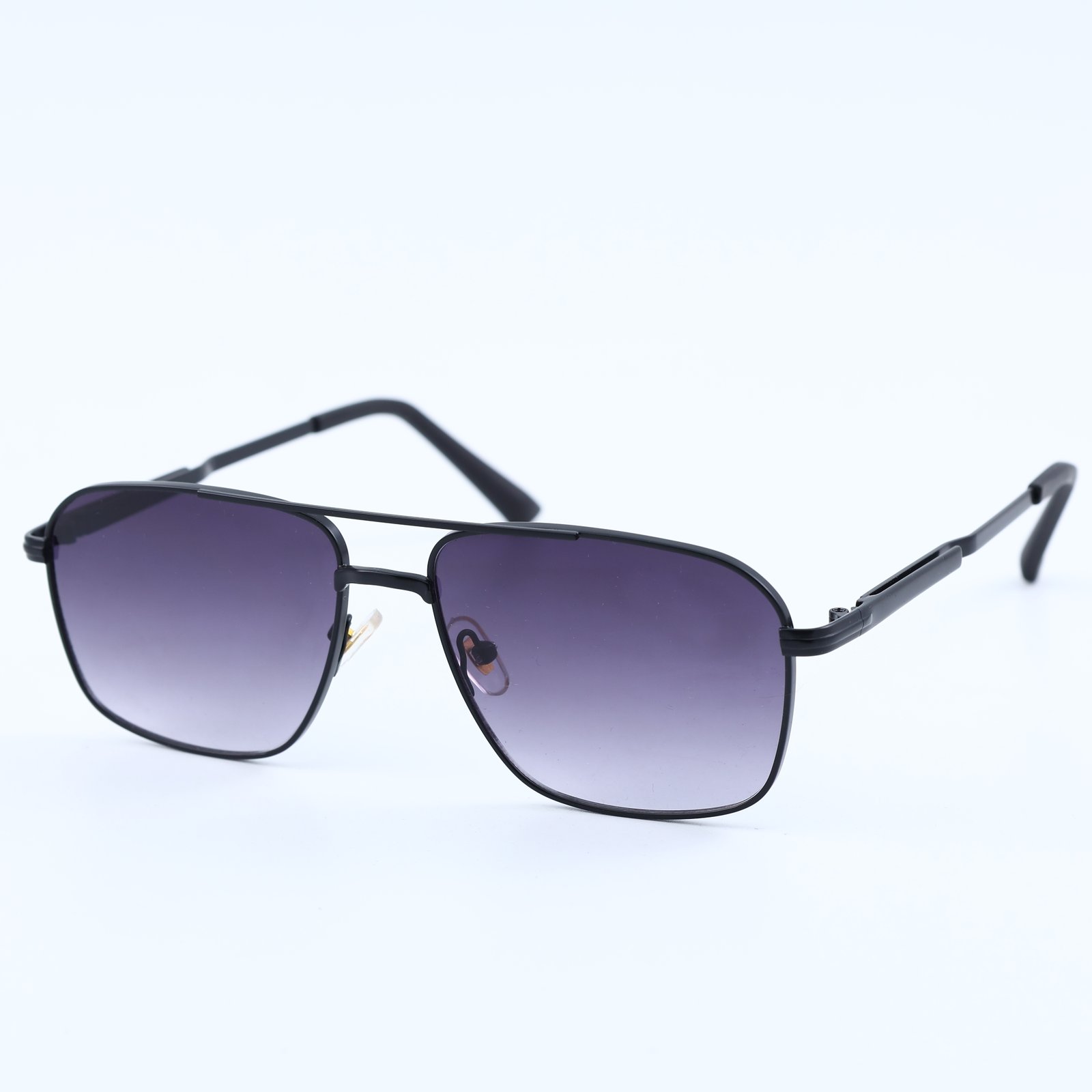 OG Midnight Aviator Edge | Gradient Square Metal Sunglasses