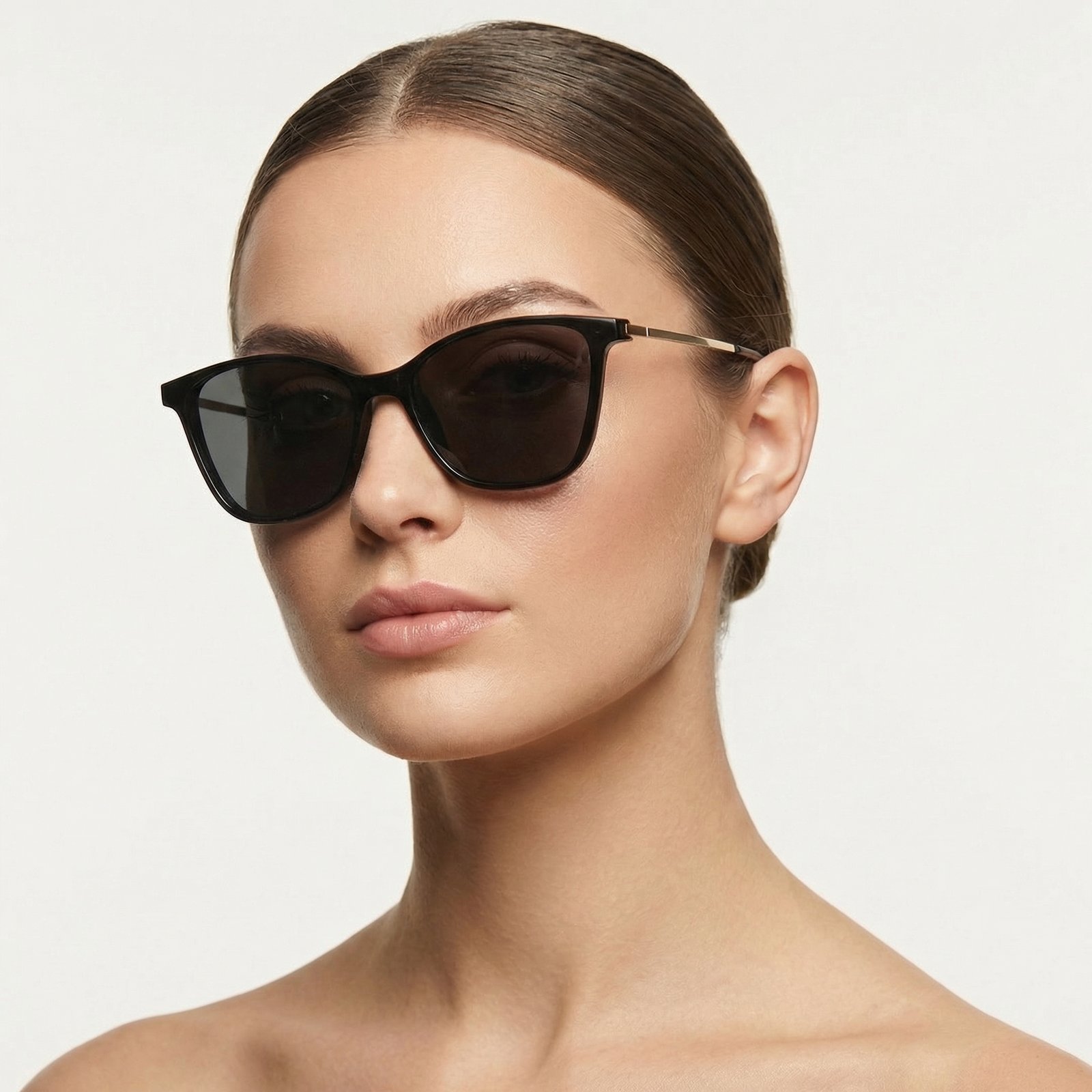 OG Midnight Edge | Black Classic Square Sunglasses