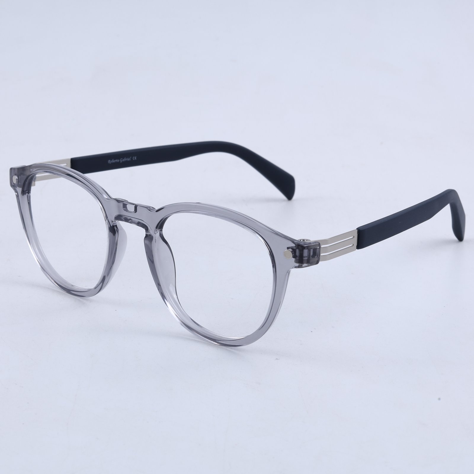 OG Midnight Halo | Premium Crystal Smoke Magnetic Clip-On Eyewear