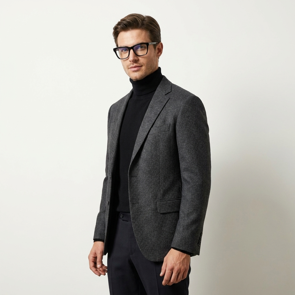 OG Midnight Luxe Edge | Bold Square Eyeglasses
