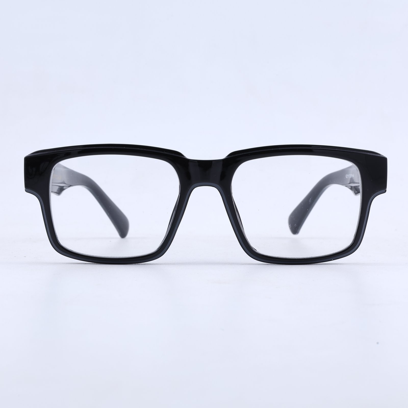 OG Midnight Sovereign | Luxury Obsidian Black Optical Frame with Platinum Heritage Temples