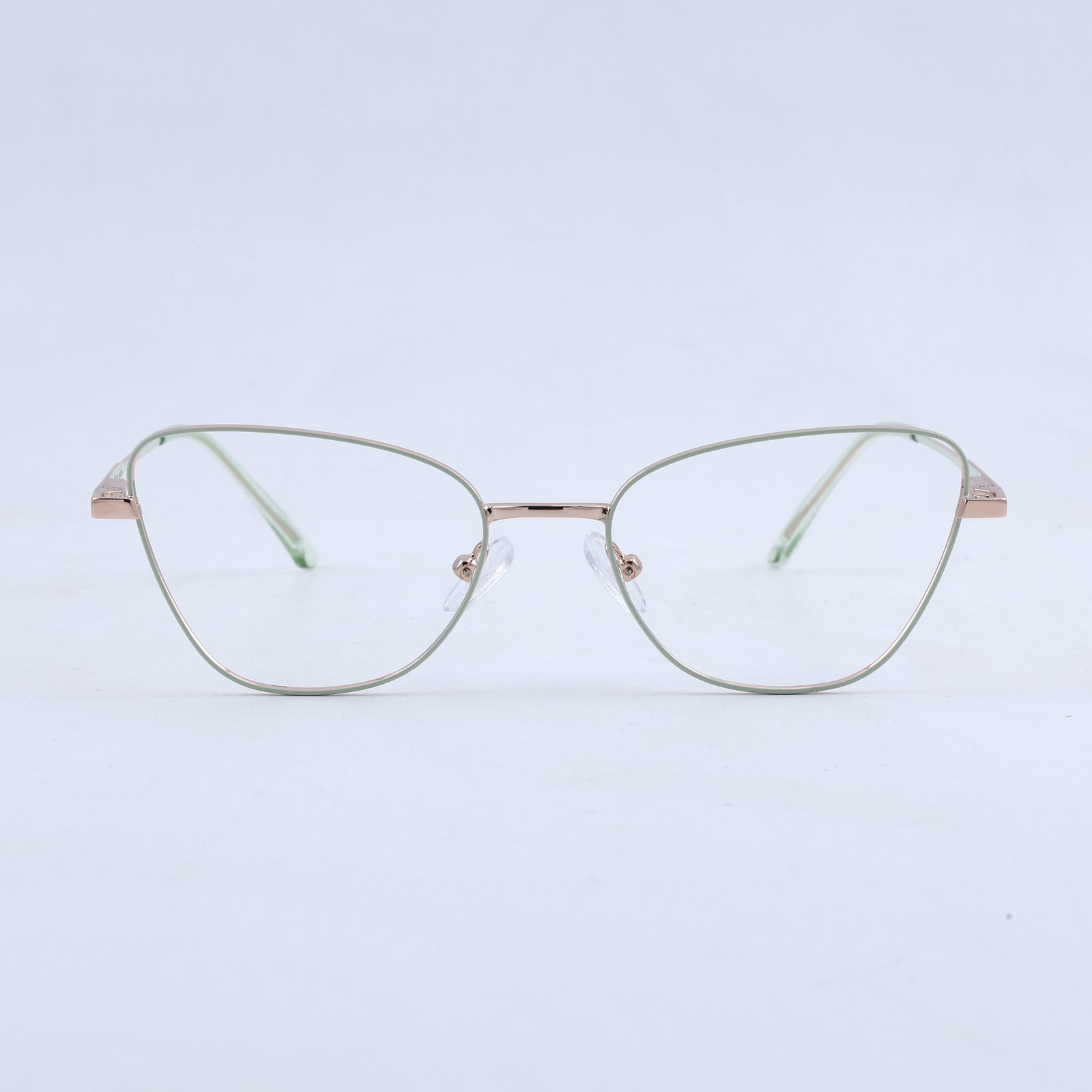 OG Mint Muse Clip-On | Crystal Cat-Eye Magnetic Sunglasses