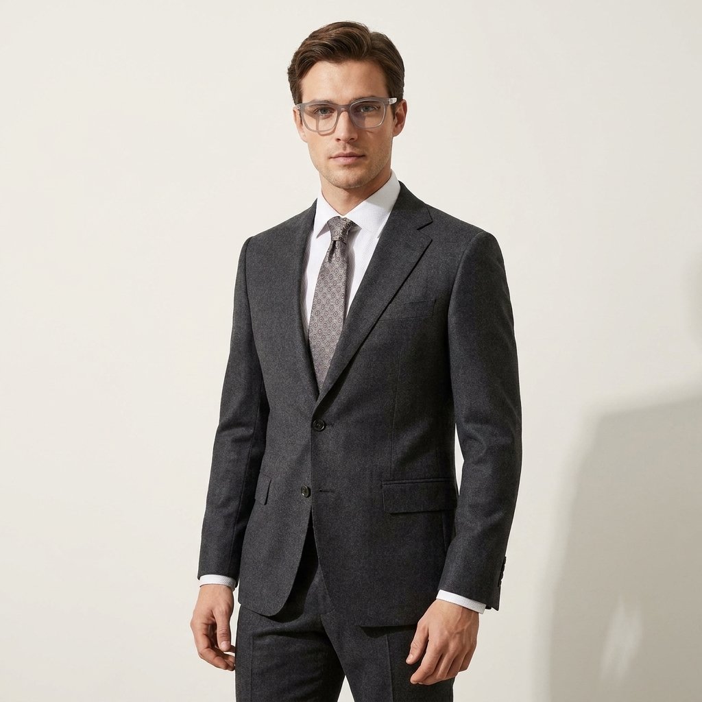 OG Mist Luxe Edge | Frosted Nude Square Eyeglasses