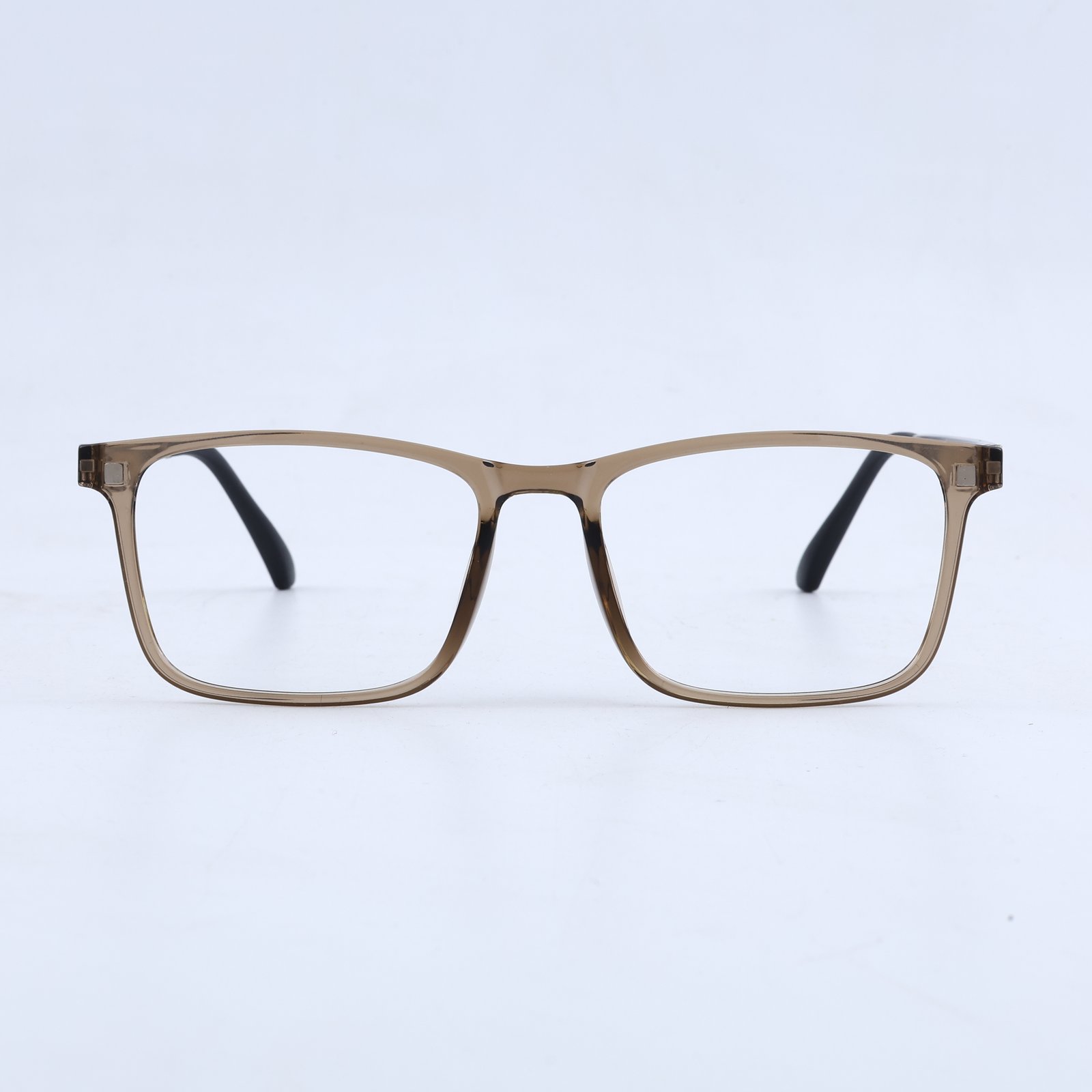 OG Mocha Blush | Crystal Square Sunglasses