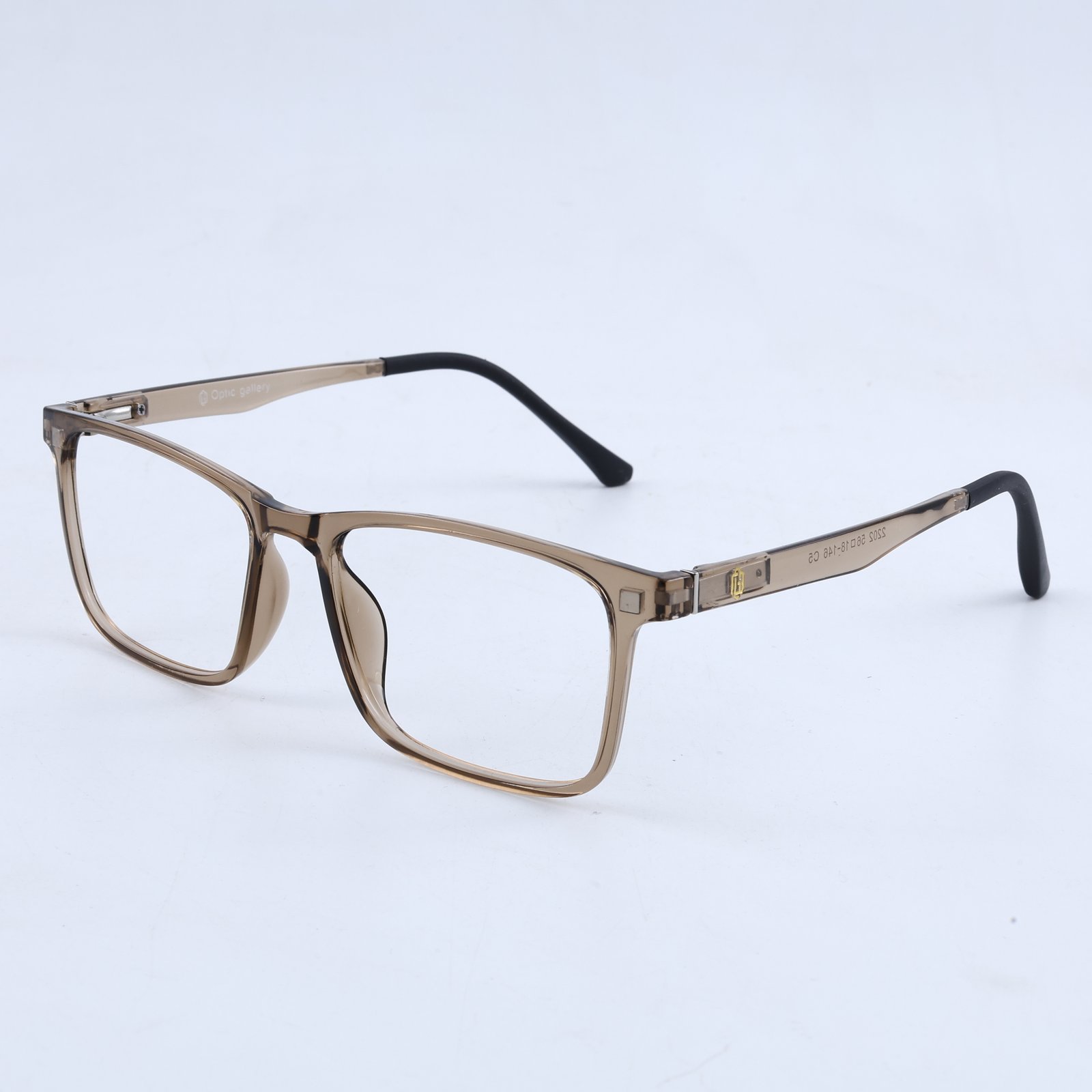 OG Mocha Blush | Crystal Square Sunglasses