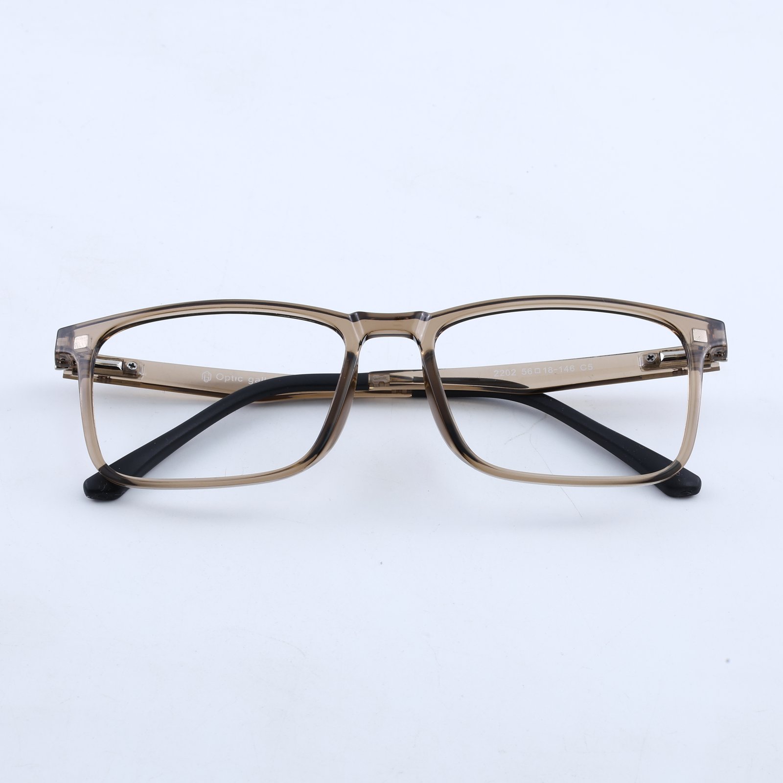 OG Mocha Blush | Crystal Square Sunglasses