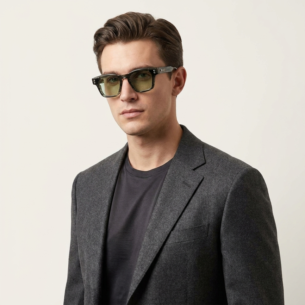 OG Moss Wave Classic | Olive Square Sunglasses