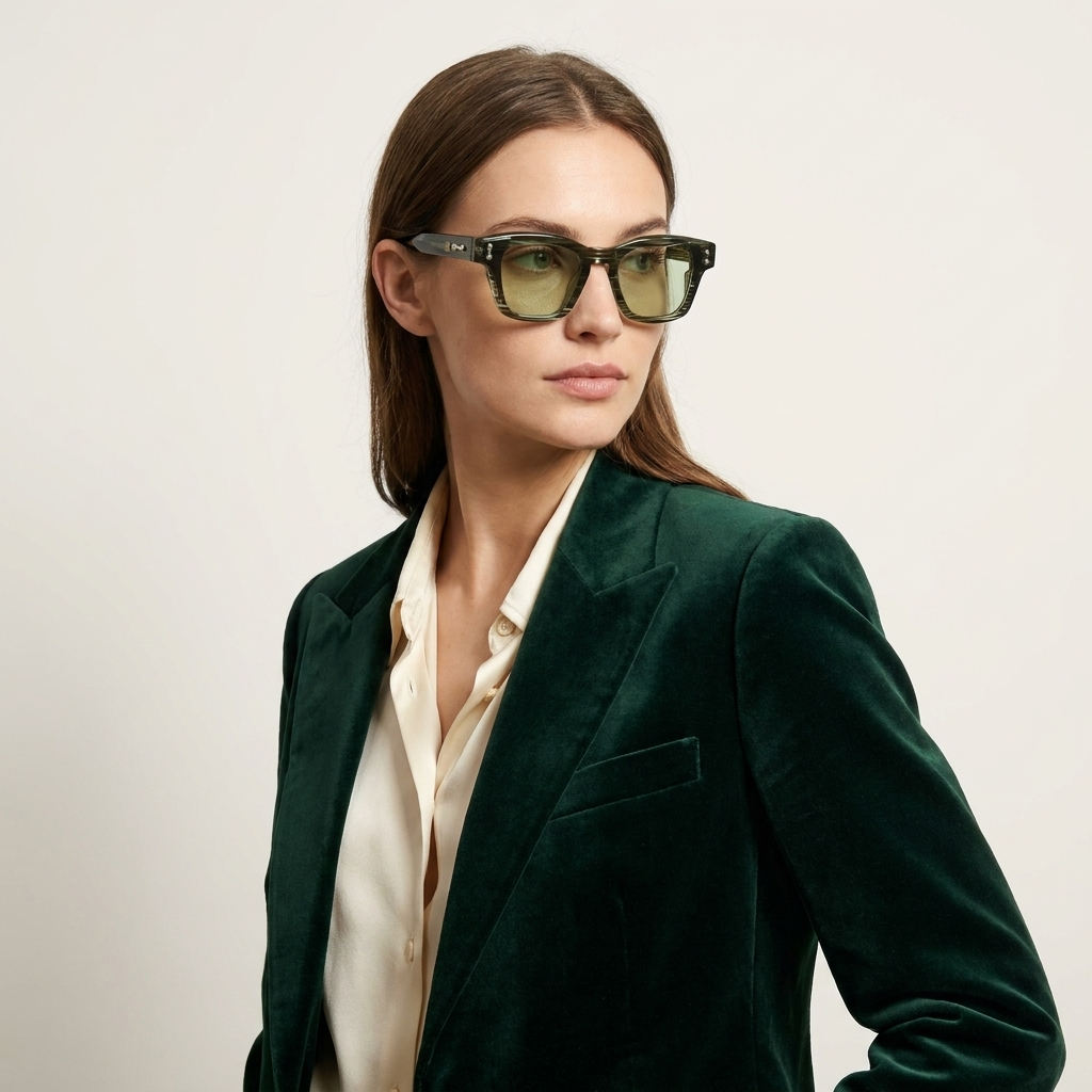 OG Moss Wave Classic | Olive Square Sunglasses