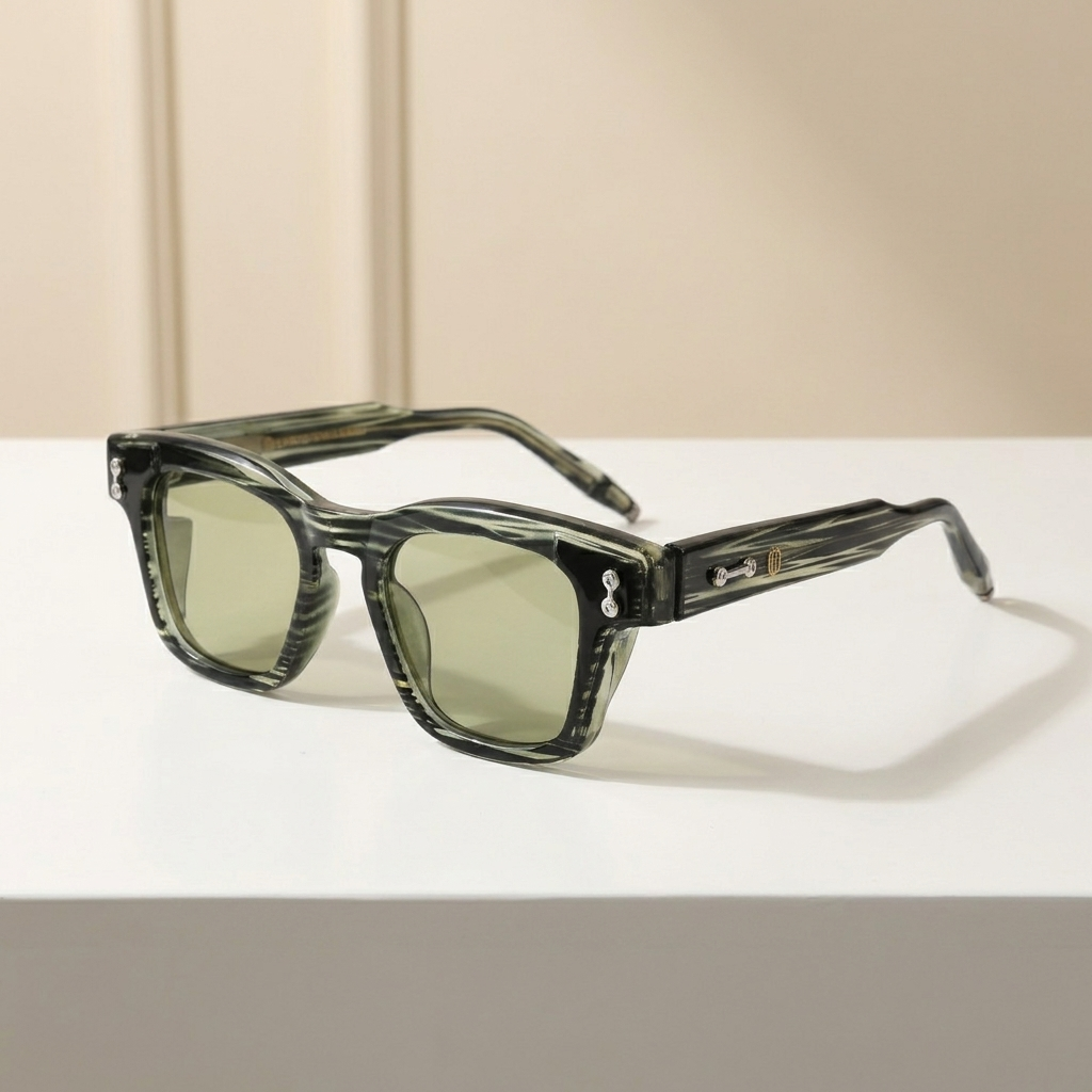 OG Moss Wave Classic | Olive Square Sunglasses