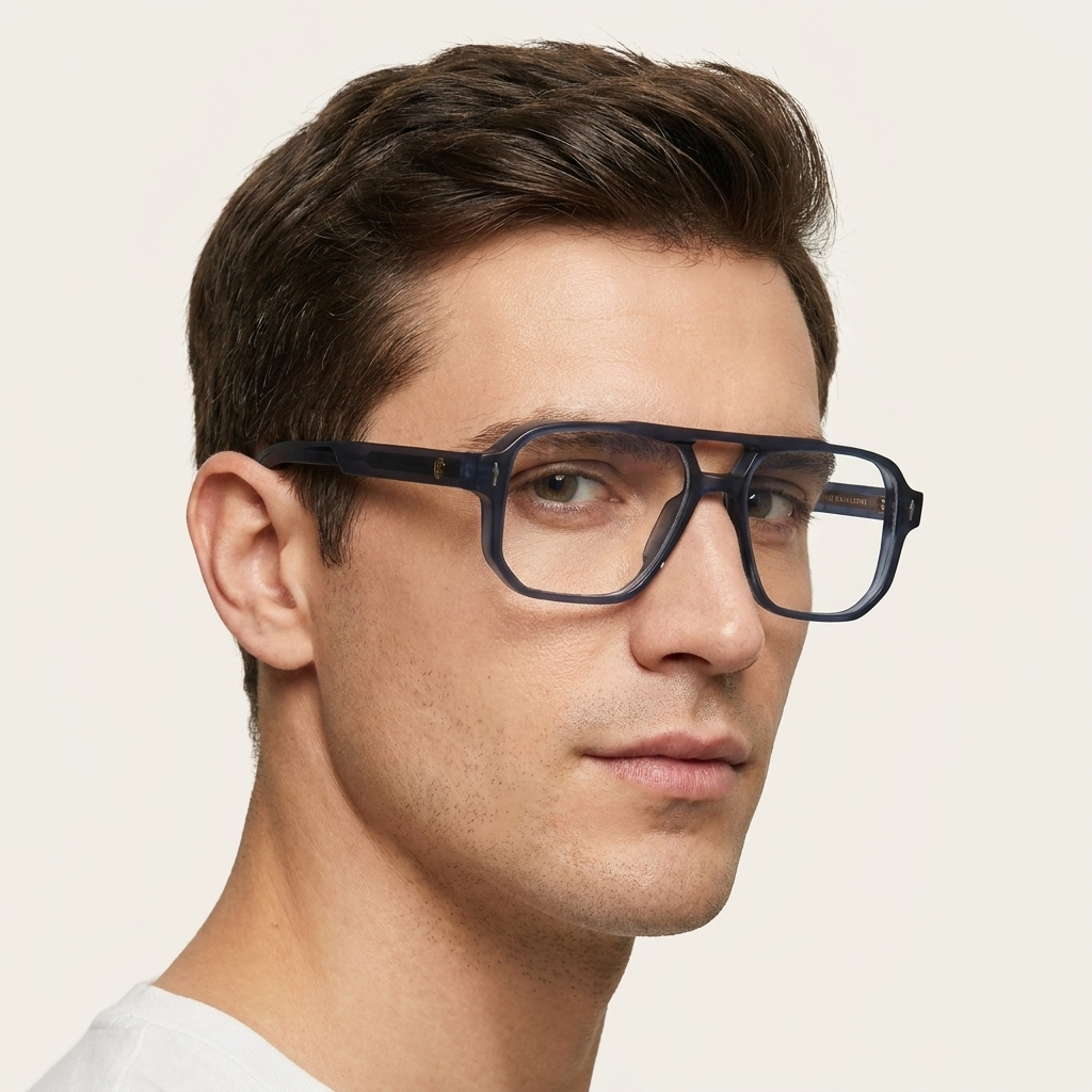 OG Navy Vanguard | Luxury Midnight Blue Navigator Optical Frame