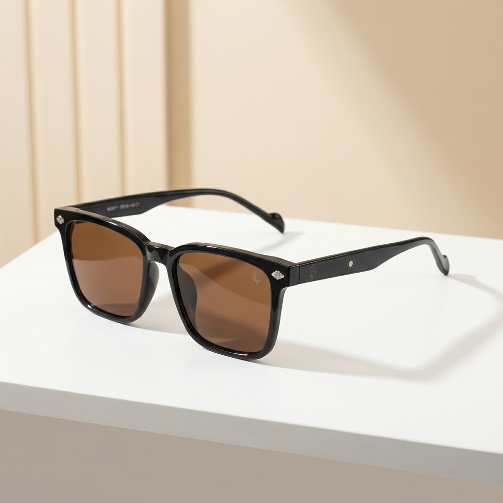 OG Noir Ember | Gloss Black Frame Brown Lens Sunglasses