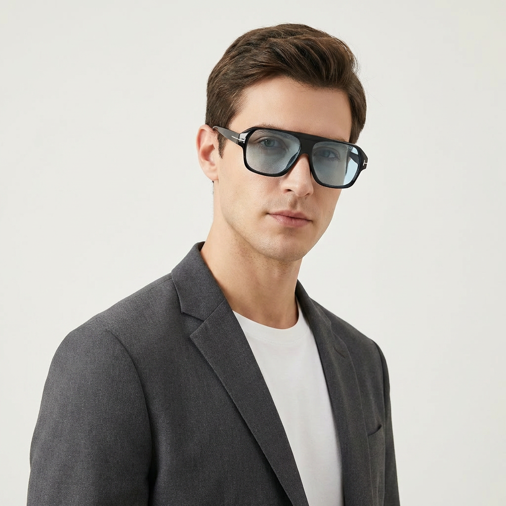 OG Noir Gold | Classic Aviator Yellow Tint Sunglasses