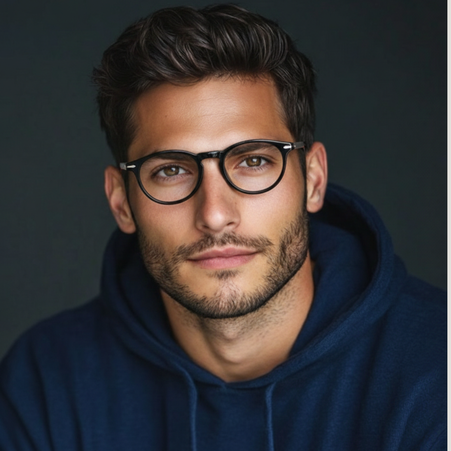OG Noir Loop Men’s Eyeglasses | Premium Full Rim Optical Frame