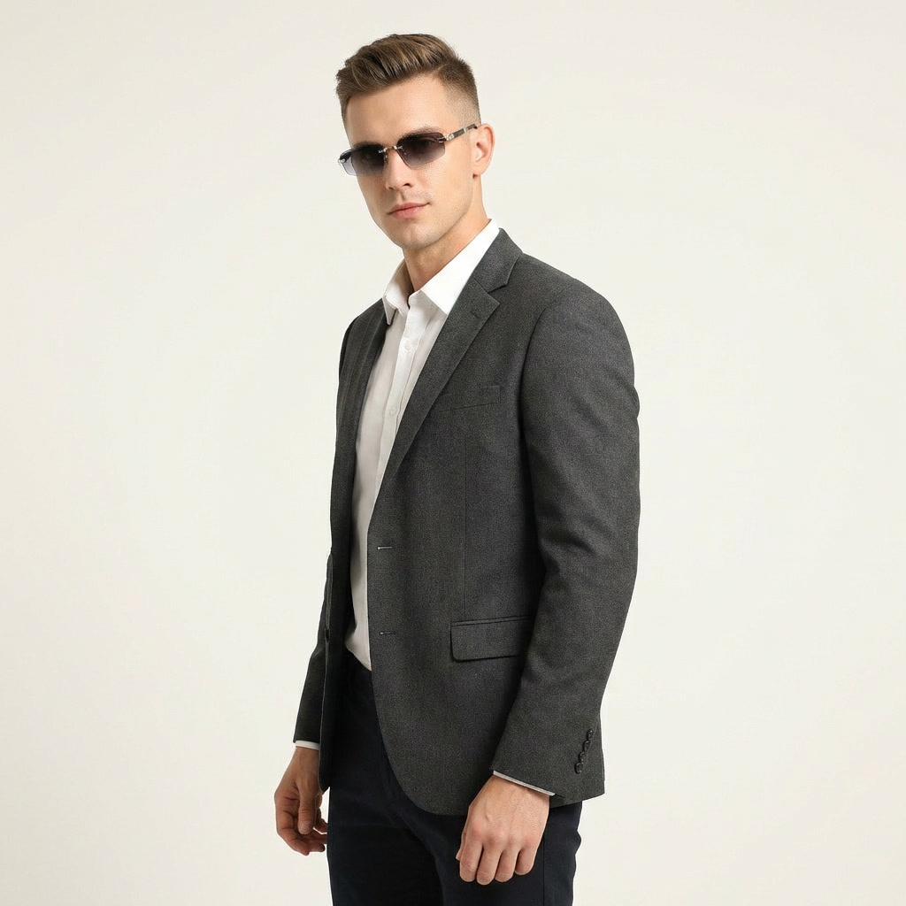 OG Noir Phantom Rimless | Luxury Gradient Slim Sunglasses