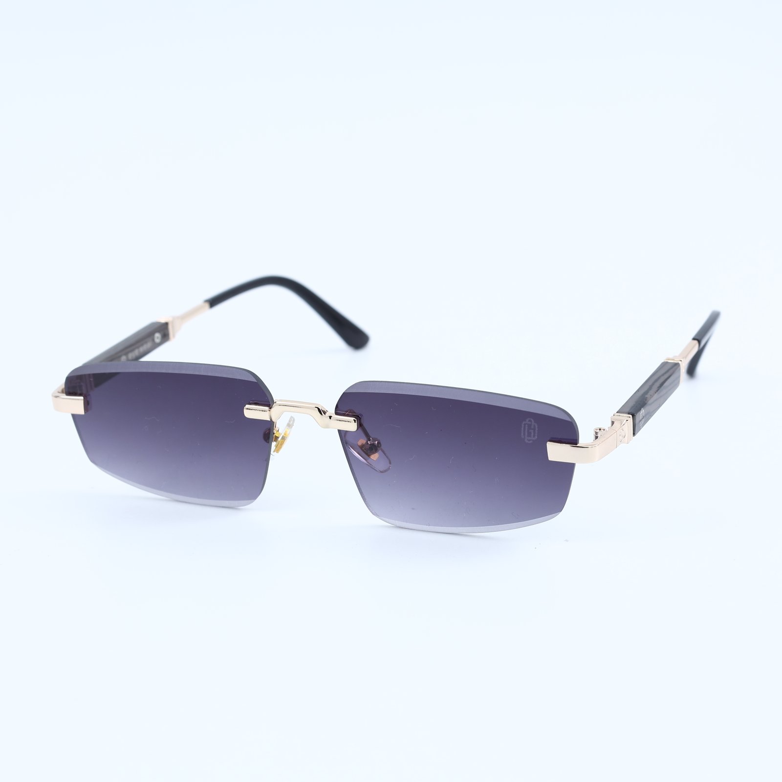OG Noir Phantom Rimless | Luxury Gradient Slim Sunglasses