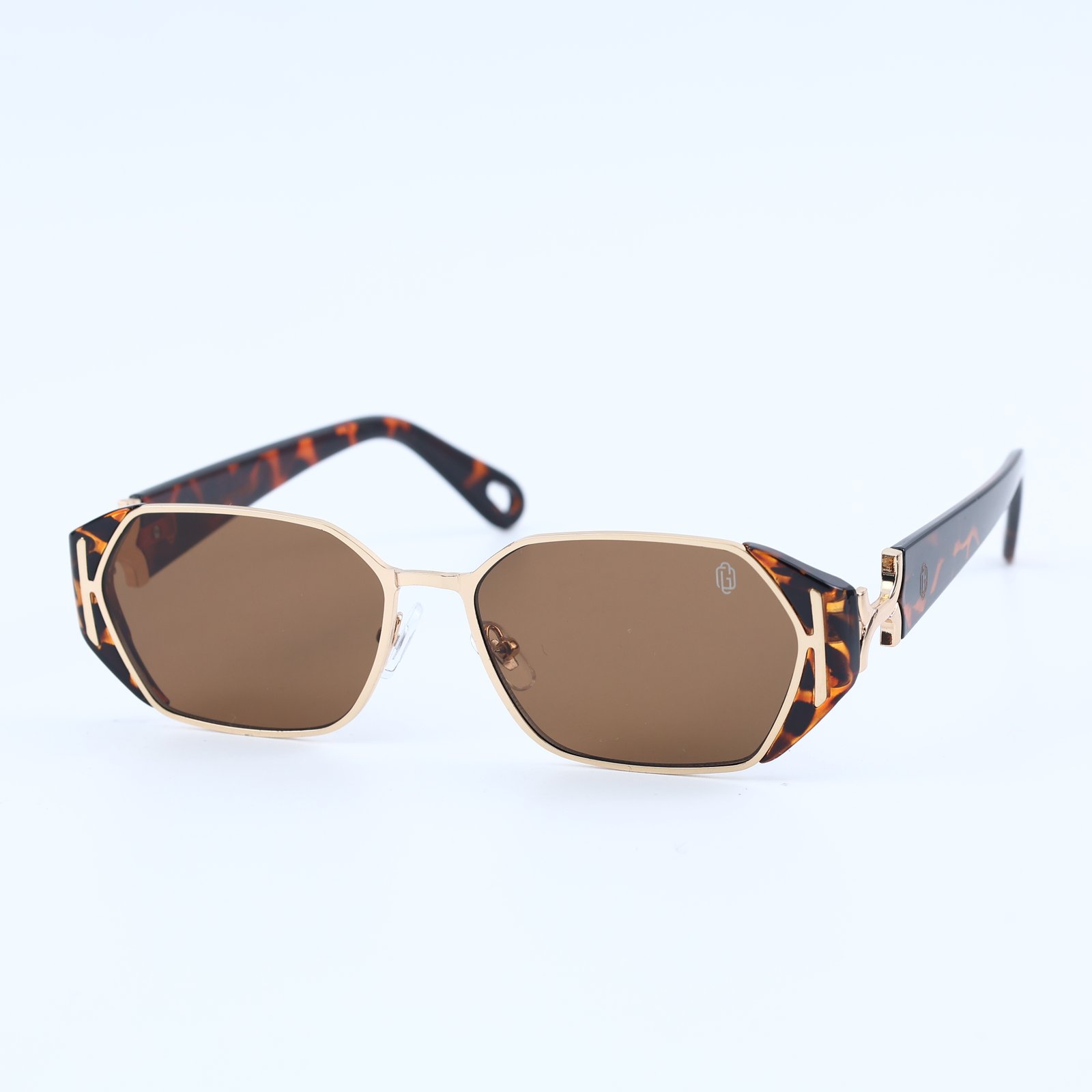 OG Noir Royale Edge | Luxury Geometric Metal Sunglasses