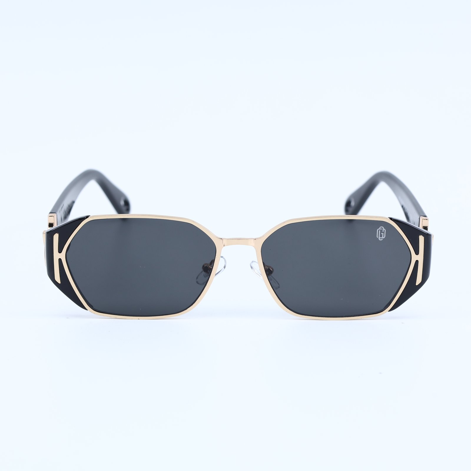 OG Noir Royale Edge | Luxury Geometric Metal Sunglasses