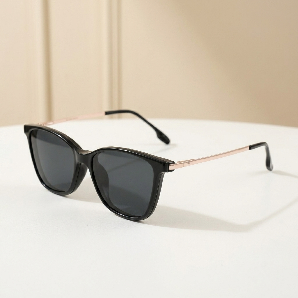 OG Noir Sleek | Modern Cat-Eye Sunglasses