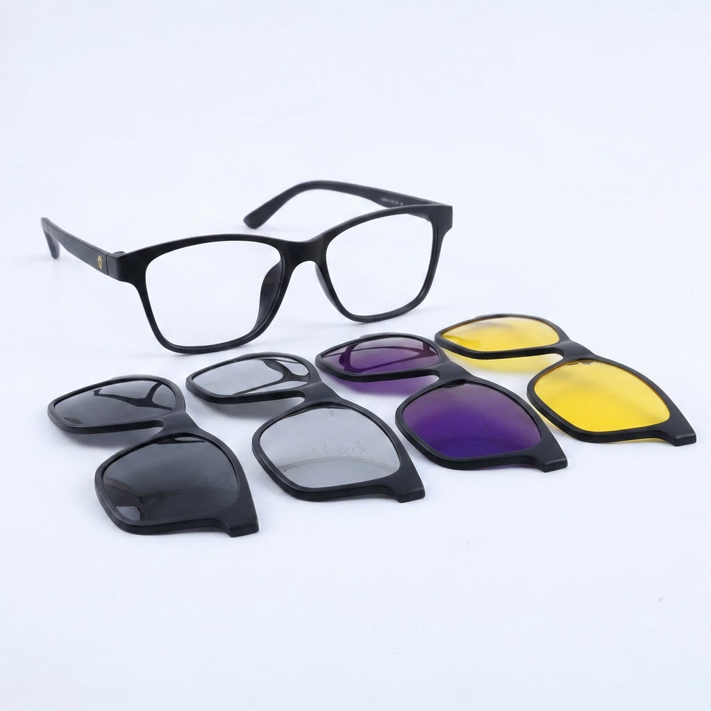 OG Noir Slimline | Ultra-Light Minimal Square Eyeglasses