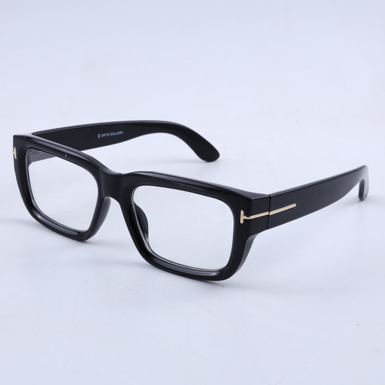OG Noir Sovereign | Luxury Black Executive Square Frame Eyewear