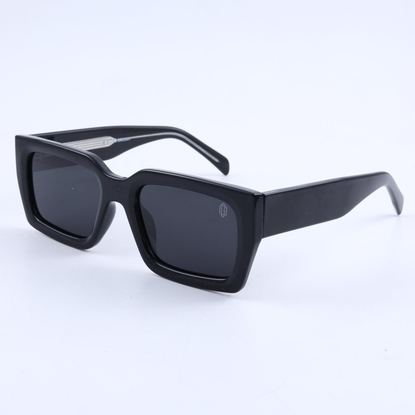 OG Noir Titan | Luxury Black Square Sunglasses with Smoke Black Lenses